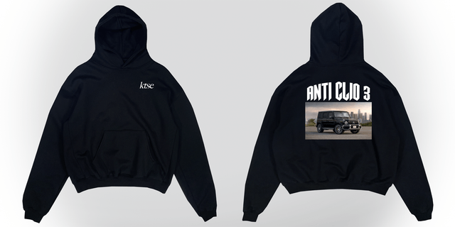 Hoodie "Anti Clio 3"